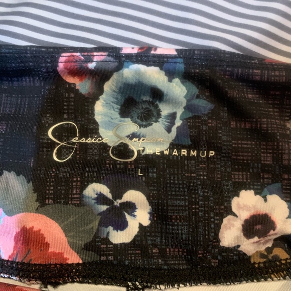 Jessica Simpson The Warmup Leggings, Floral, Large - Picture 7 of 10